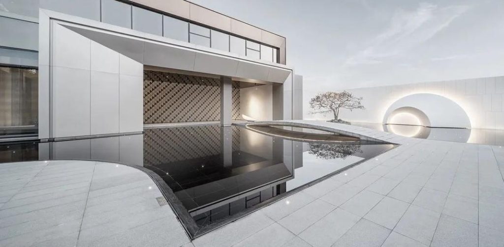 仿石铝板在建筑景观中的应用